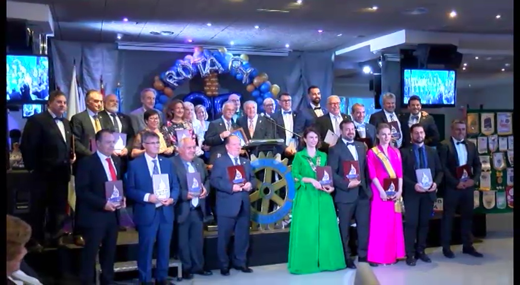 Acto de cambio de presidencia del Rotary Club de Torrevieja